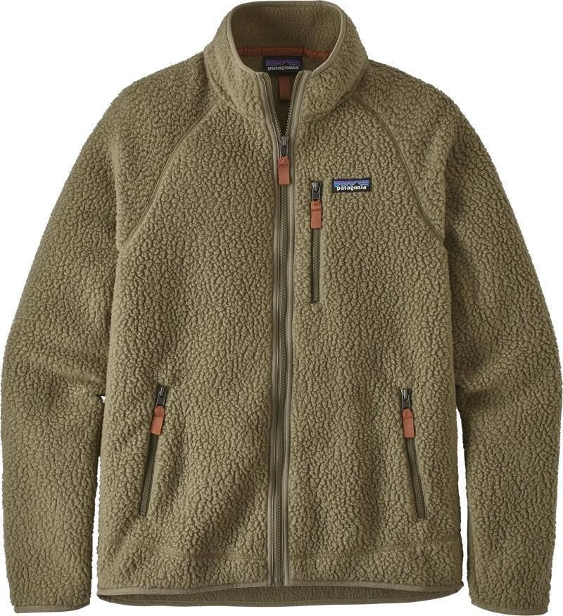 Retro Pile Jacket - Mens - sage khaki 1
