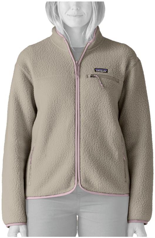 Retro Pile Jacket - Womens - albatross grey 1