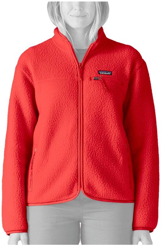Retro Pile Jacket - Womens - atlas red 1