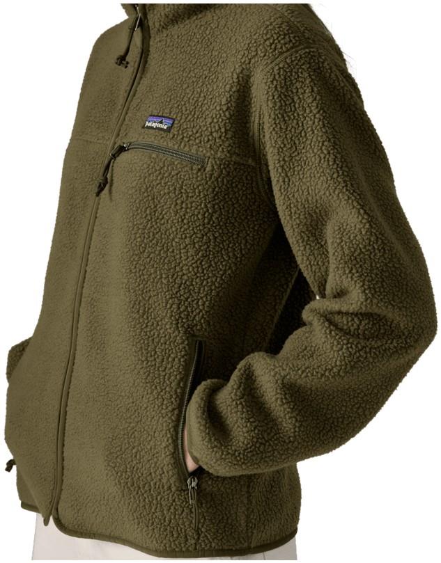 Retro Pile Jacket - Womens - basin green 1