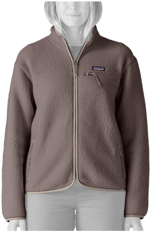 Retro Pile Jacket - Womens - crimini taupe 1