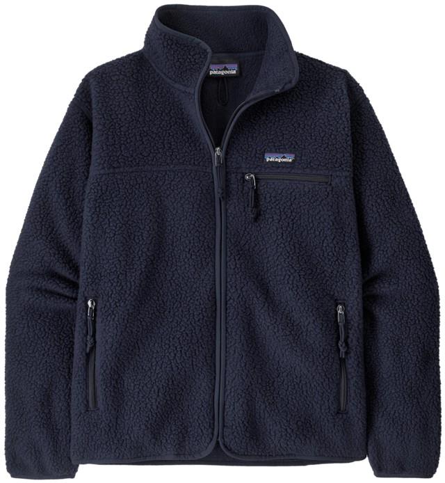 Retro Pile Jacket - Womens - sunken blue 1