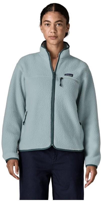 Retro Pile Jacket - Womens - virtually blue 1