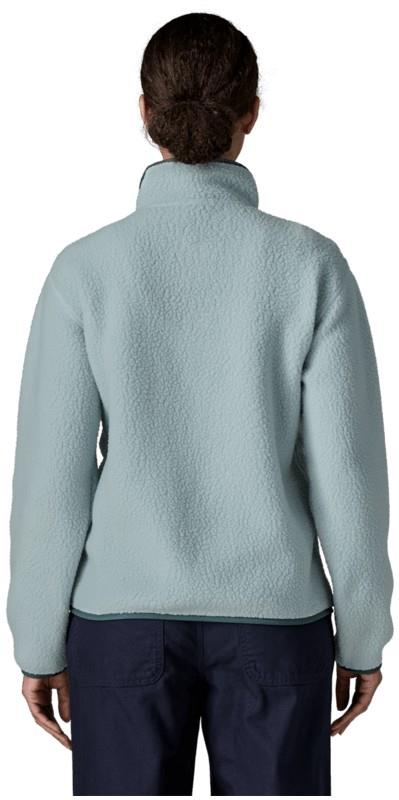 Retro Pile Jacket - Womens - virtually blue 1