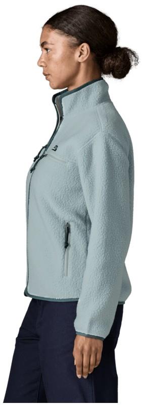 Retro Pile Jacket - Womens - virtually blue 1
