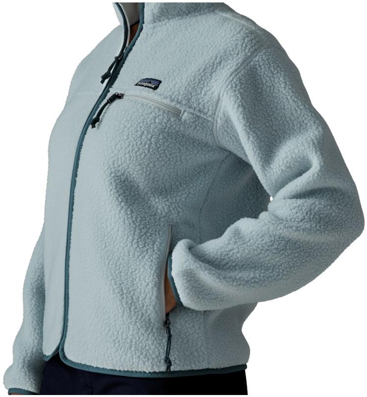 Retro Pile Jacket - Womens - virtually blue 1
