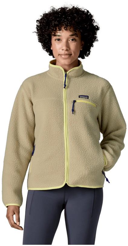 Retro Pile Jacket - Womens - weathered stone 1