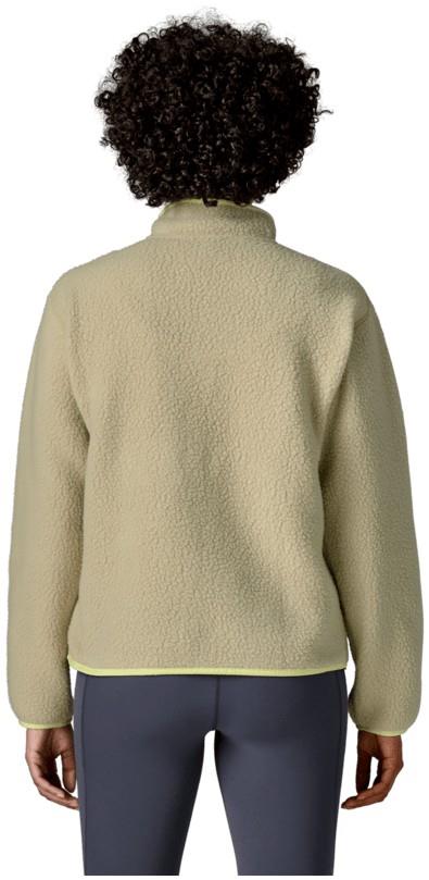 Retro Pile Jacket - Womens - weathered stone 1