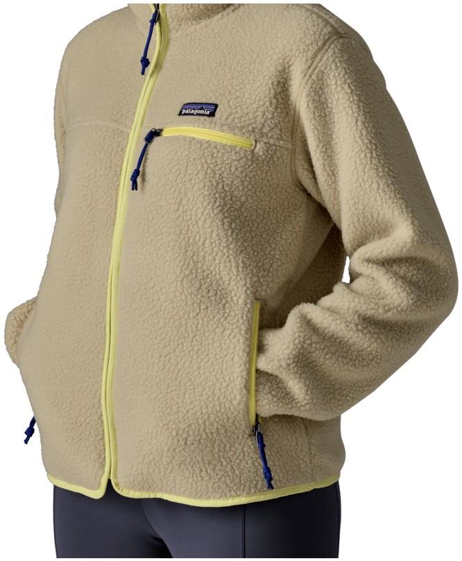 Retro Pile Jacket - Womens - weathered stone 1