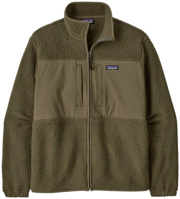 Retro Pile Patch Jacket - Mens - basin green 1