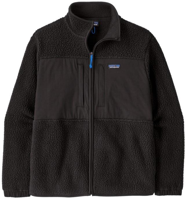 Retro Pile Patch Jacket - Mens - black 1