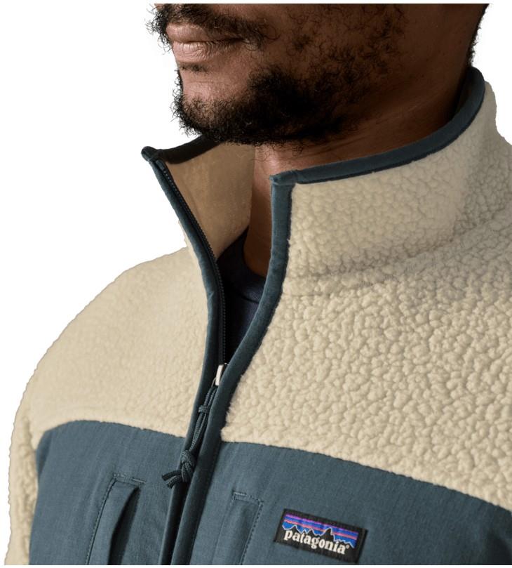 Retro Pile Patch Jacket - Mens - pelican 1