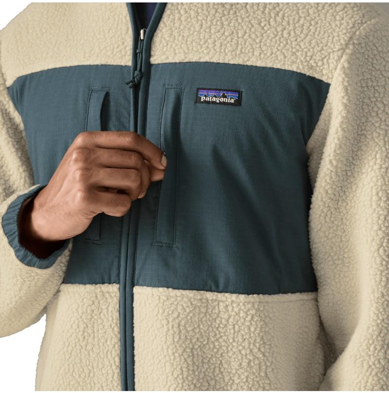 Retro Pile Patch Jacket - Mens - pelican 1