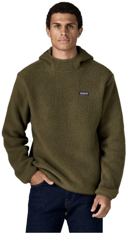 Retro Pile Pullover - Mens - basin green 1