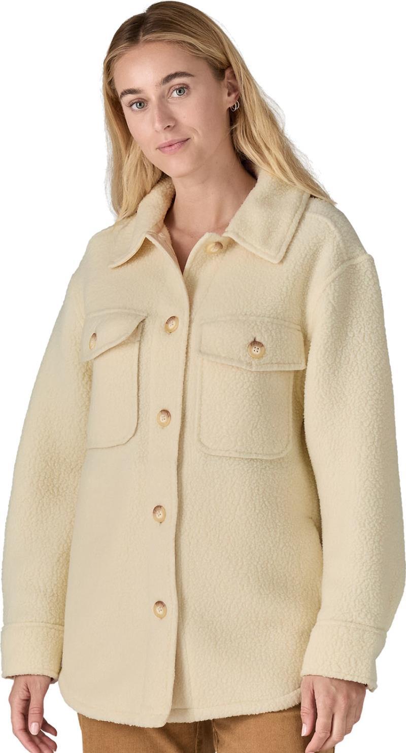 Retro Pile Shacket - Womens - natural 1