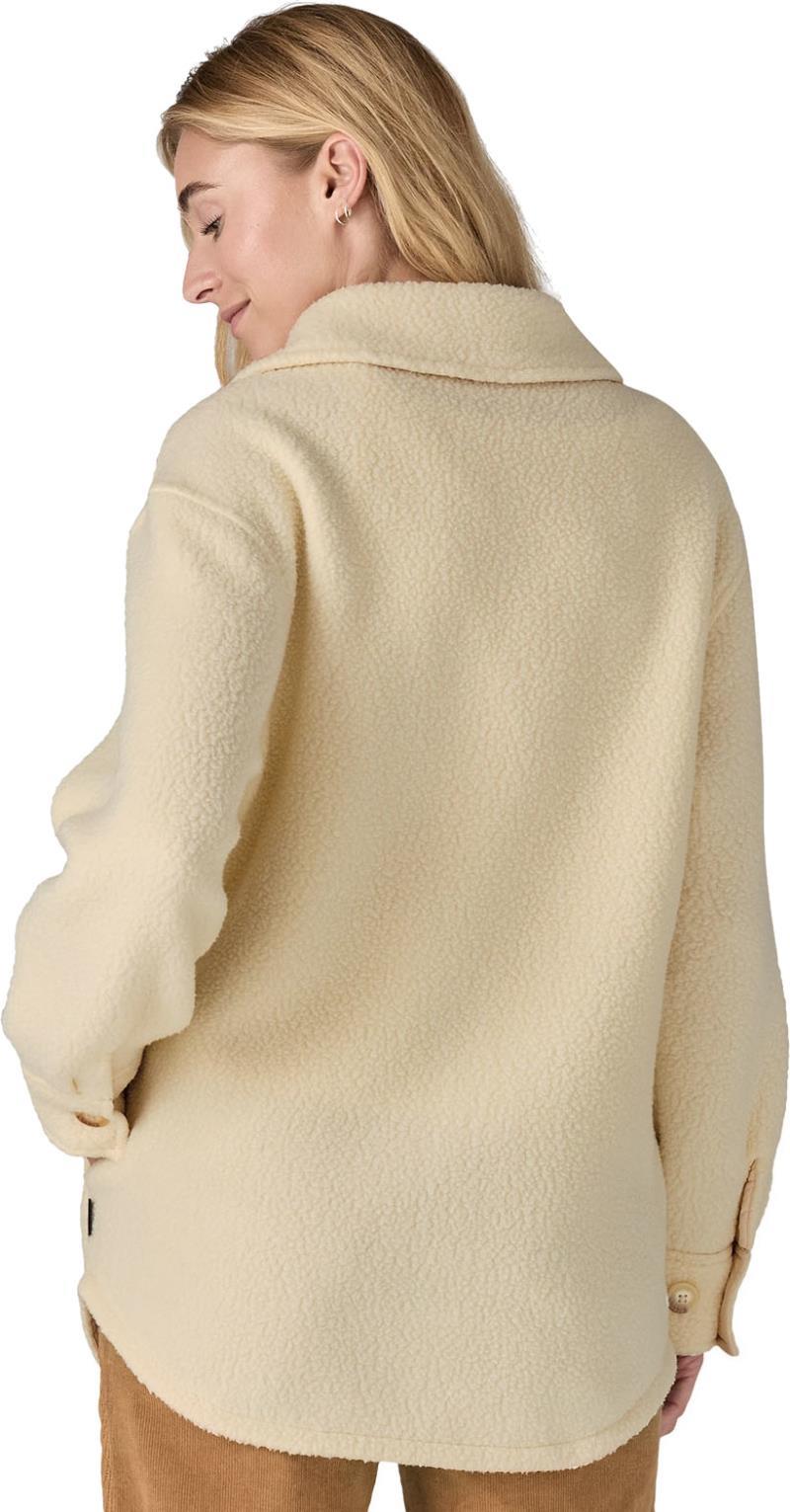 Retro Pile Shacket - Womens - natural 1