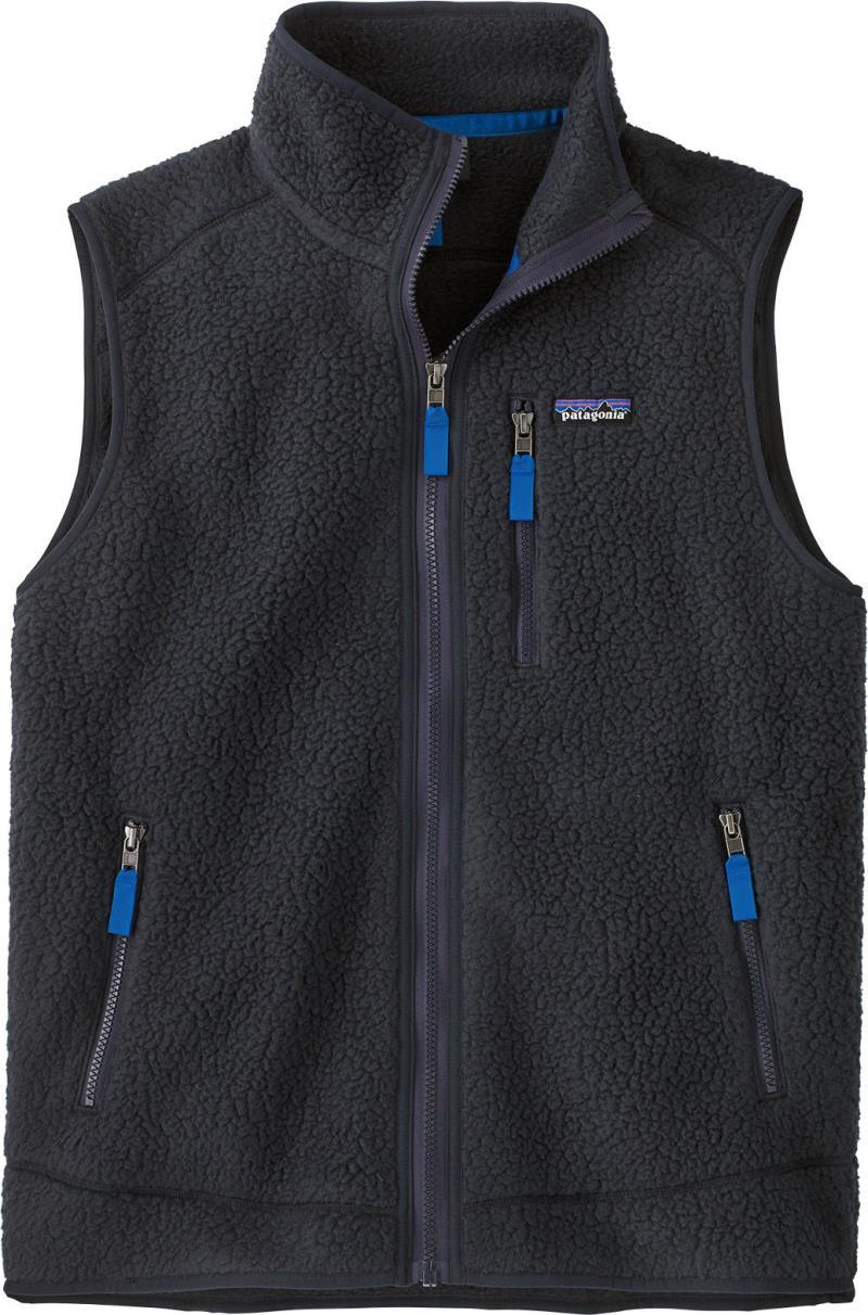 Retro Pile Vest - Mens - Pitch Blue w/Endless Blue 1