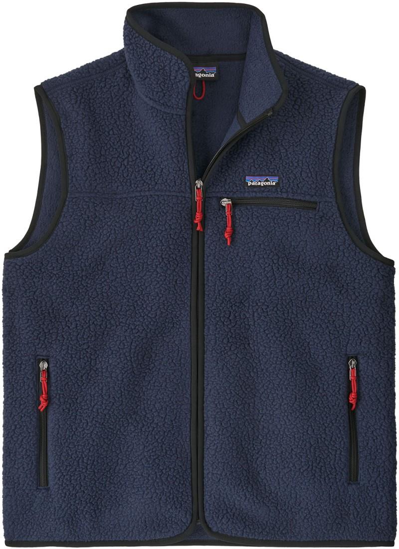 Retro Pile Vest - Mens - new navy 1