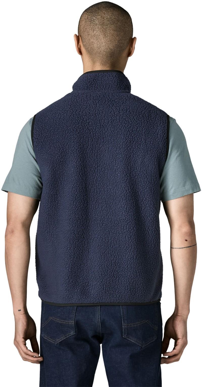 Retro Pile Vest - Mens - new navy 1