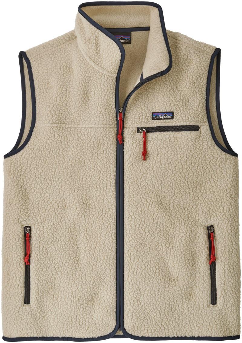Retro Pile Vest - Mens - pelican 1