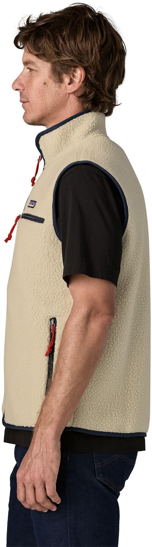 Retro Pile Vest - Mens - pelican 1