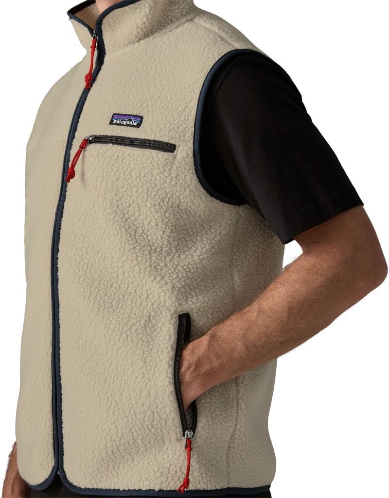 Retro Pile Vest - Mens - pelican 1
