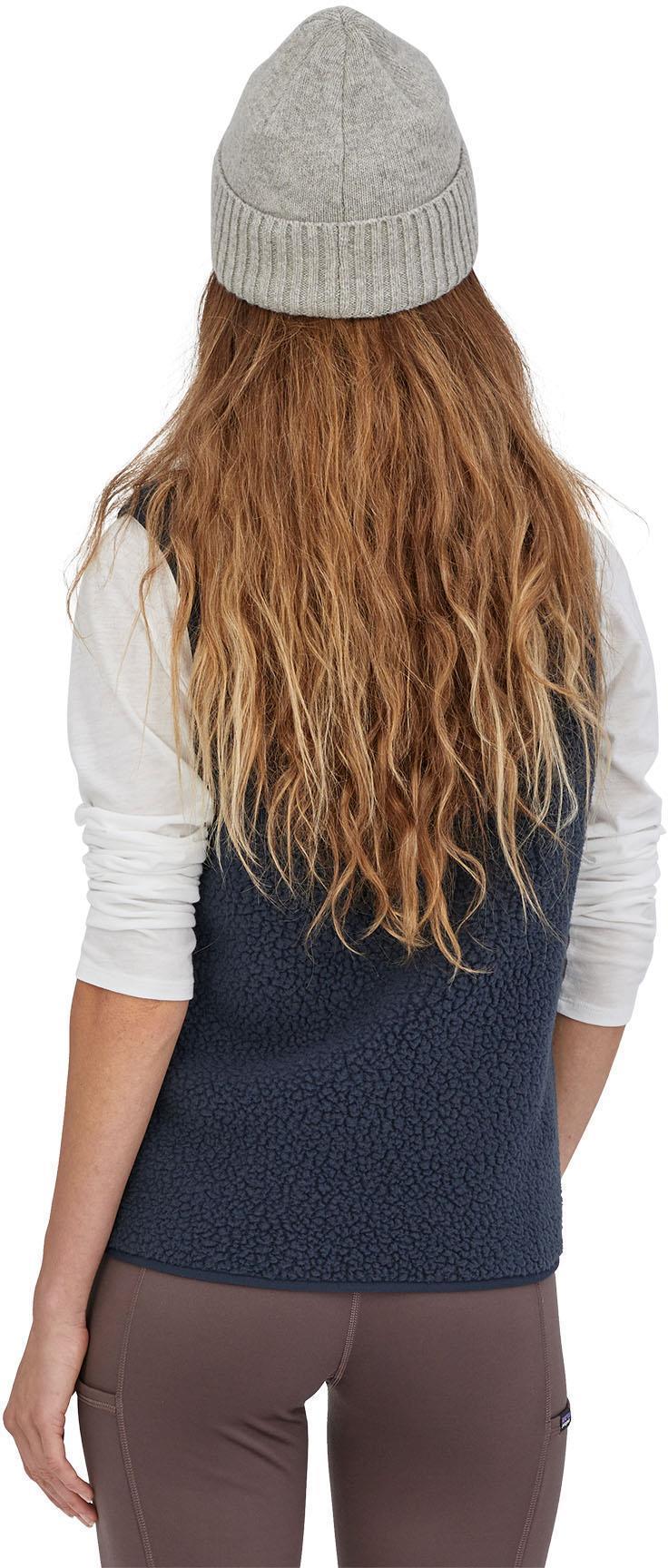 Retro Pile Vest - Womens - New Navy 3