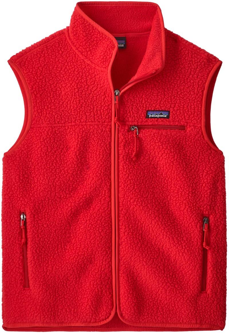 Retro Pile Vest - Womens - atlas red 1