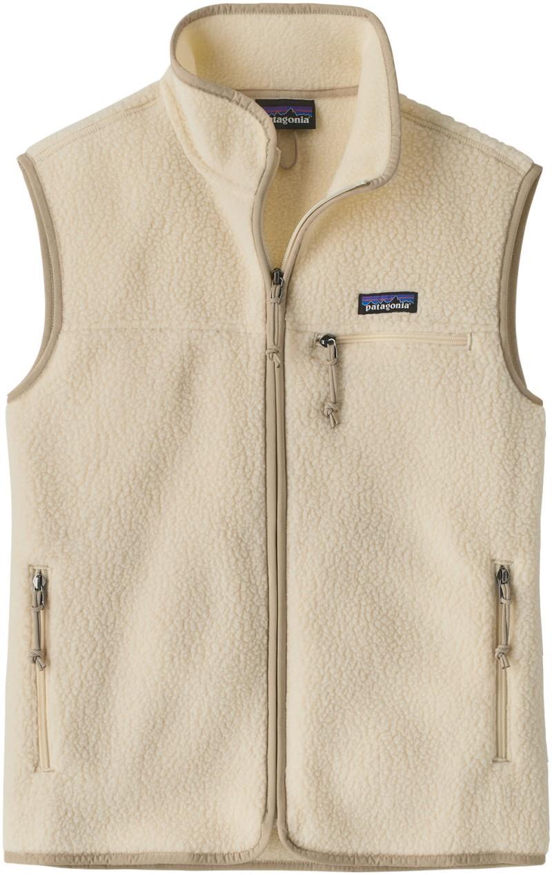 Retro Pile Vest - Womens - natural 1