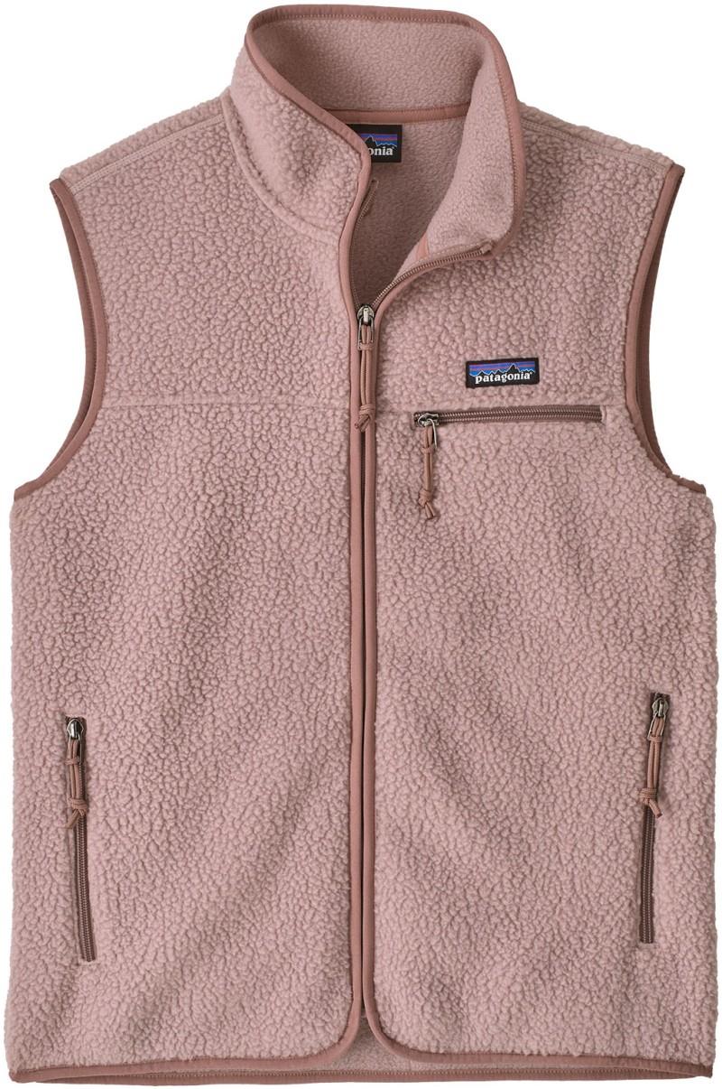 Retro Pile Vest - Womens - stingray mauve 1