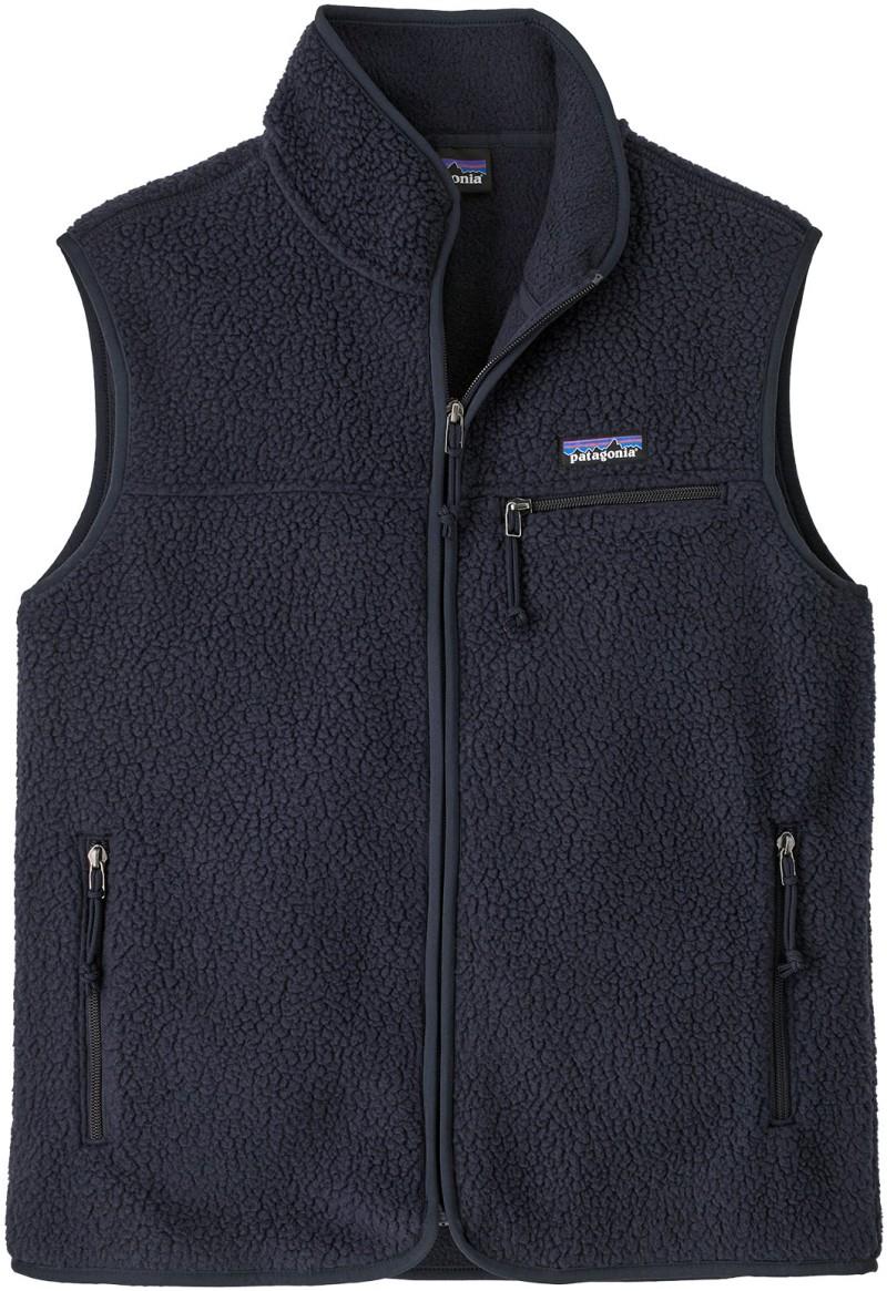 Retro Pile Vest - Womens - sunken blue 1