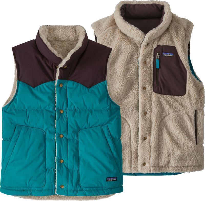 Reversible Bivy Down Vest - Mens - Belay Blue 1