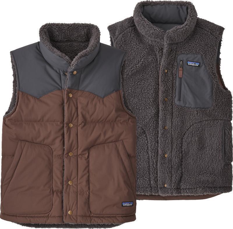 Reversible Bivy Down Vest - Mens - Cone Brown 1
