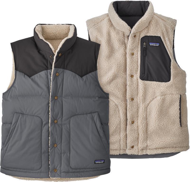Reversible Bivy Down Vest - Mens - Forge Grey 1