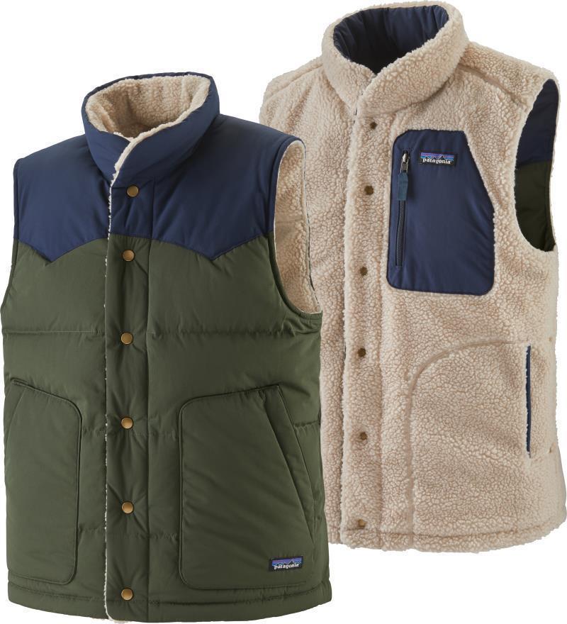 Reversible Bivy Down Vest - Mens - Kelp Forest 1