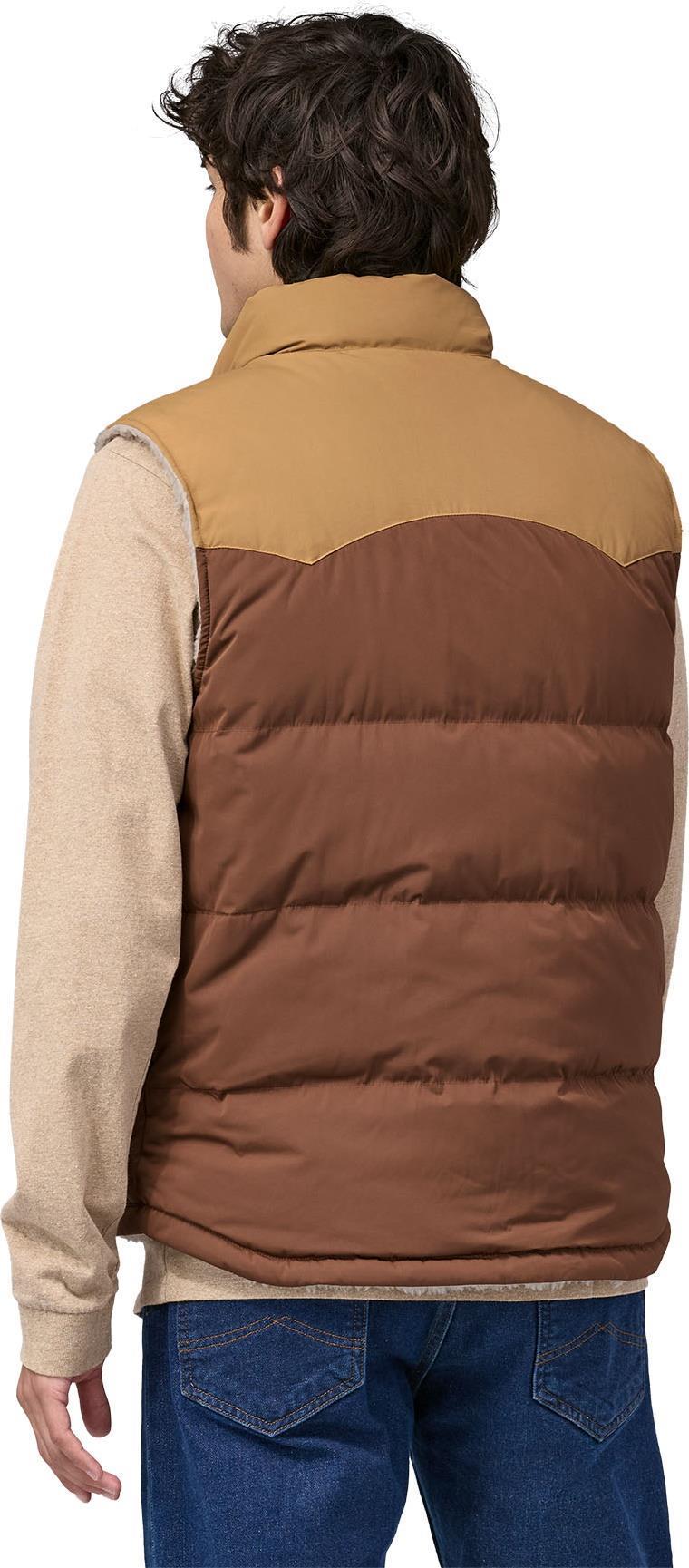 Reversible Bivy Down Vest - Mens - Moose Brown 5