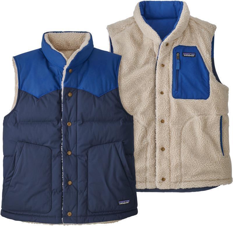 Reversible Bivy Down Vest - Mens - New Navy 1