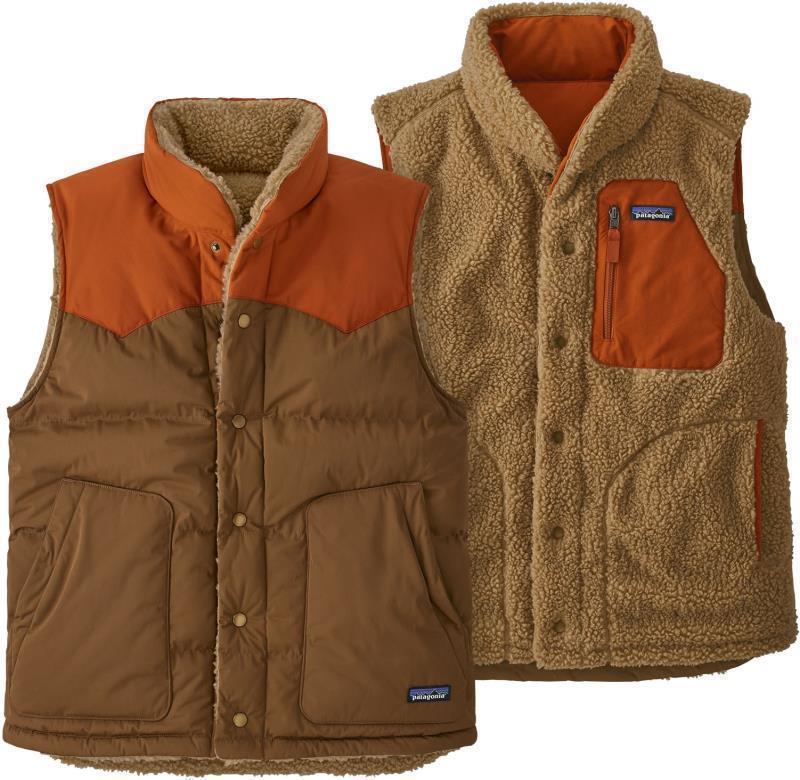 Reversible Bivy Down Vest - Mens - owl brown 1