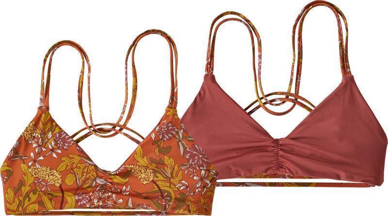 Reversible Seaglass Bay Top - Womens - Field Floral / Desert Orange 1