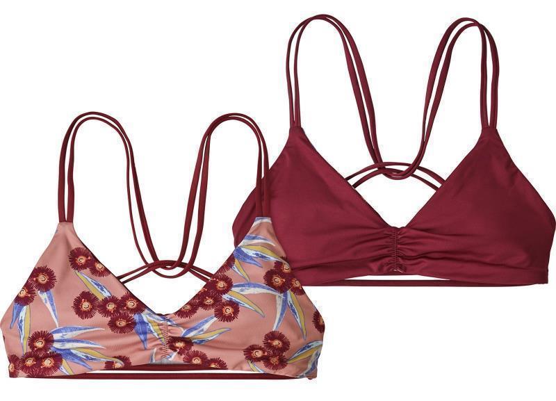 Reversible Seaglass Bay Top - Womens - Las Flores / Flora Pink 1
