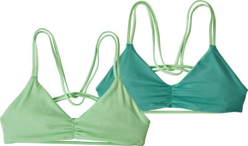Reversible Seaglass Bay Top - Womens - Ripple / Bud Green 1