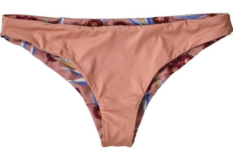 Reversible Seaside Cove Bottoms - Womens - las flores / flora pink 1