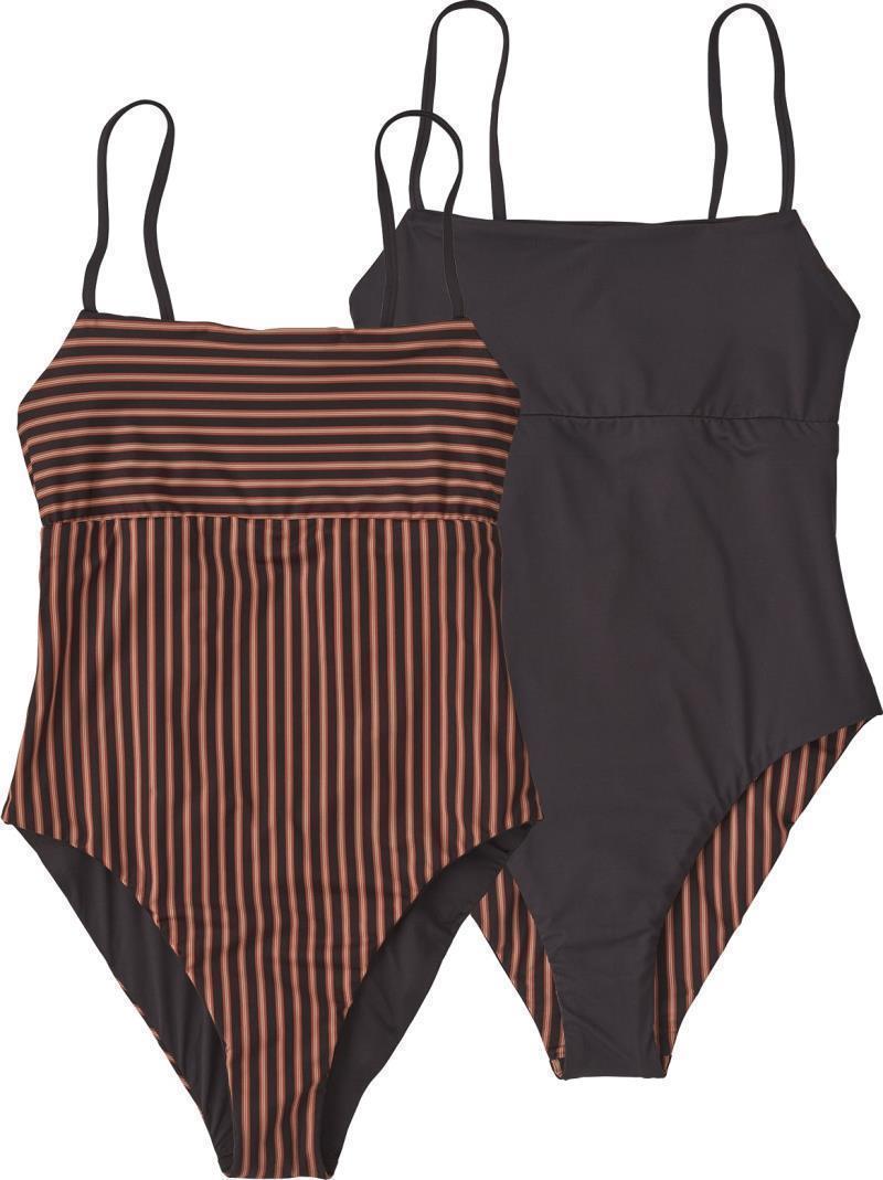 Reversible Sunrise Slider 1pc Swimsuit - Womens - Calm Waters / Ink Black 1