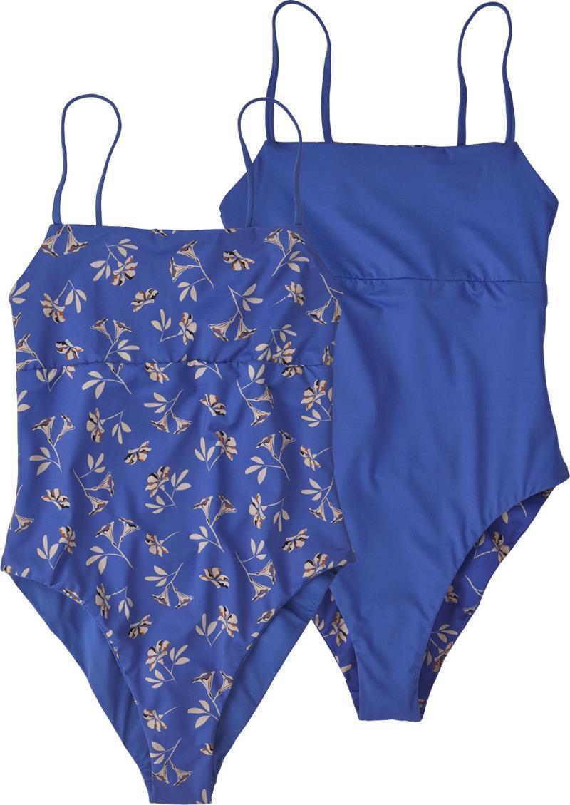 Reversible Sunrise Slider 1pc Swimsuit - Womens - Quito / Float Blue 1