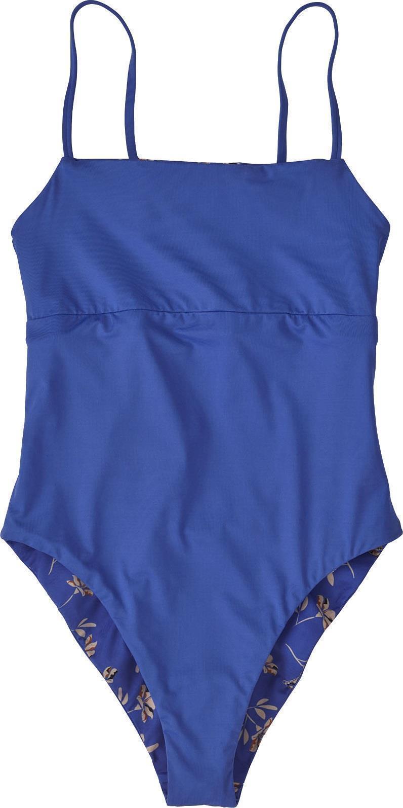 Reversible Sunrise Slider 1pc Swimsuit - Womens - Quito / Float Blue 3