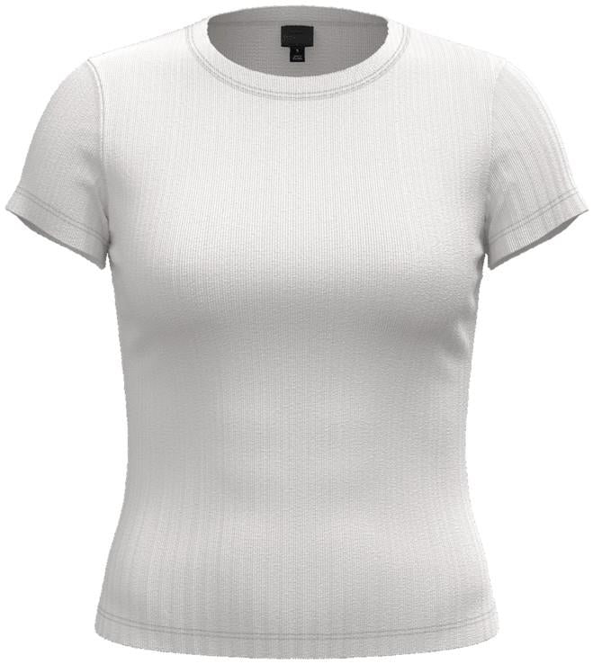 Rib-Knit Top - Womens - white 1