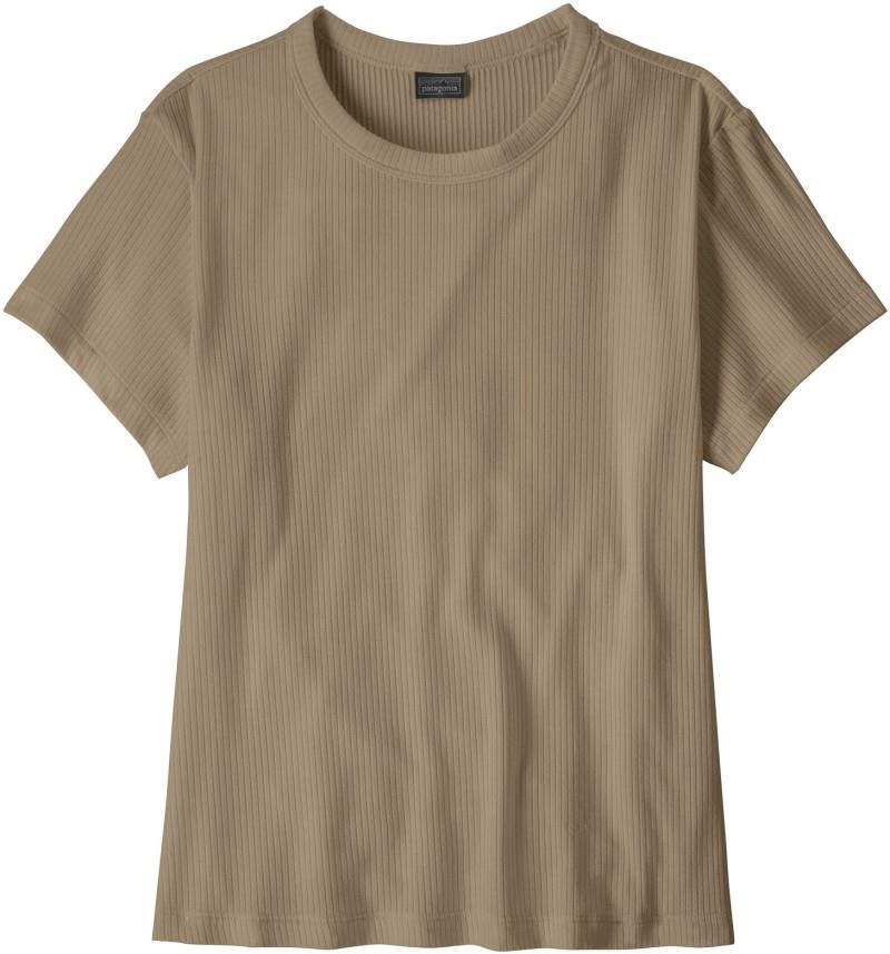 Rib Knit Top - Womens - seabird grey 1