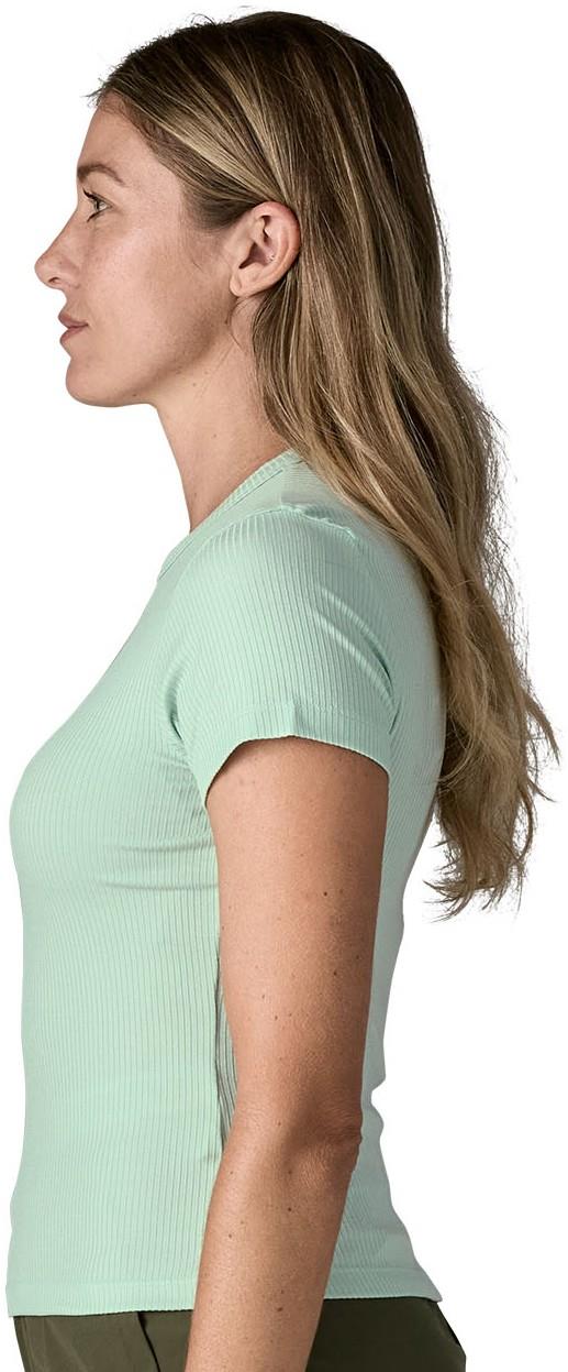 Rib Knit Top - Womens - thin ice 1