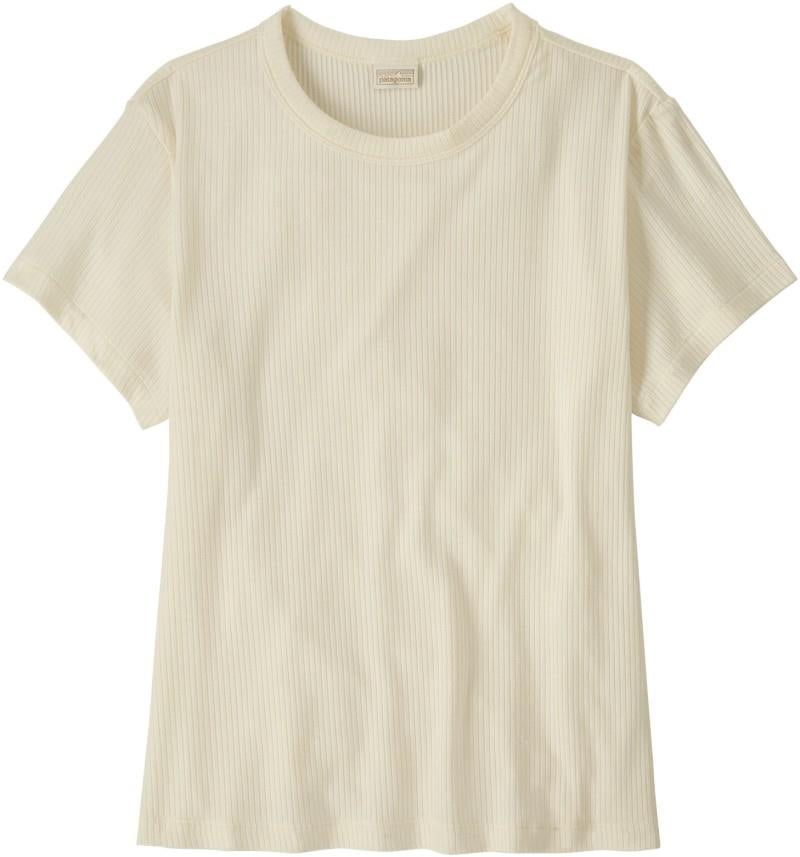 Rib Knit Top - Womens - white 1