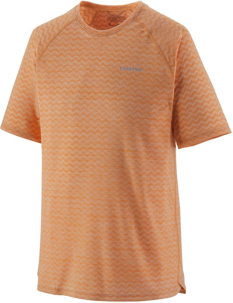 Ridge Flow Shirt - Mens - Cloudberry Orange 1